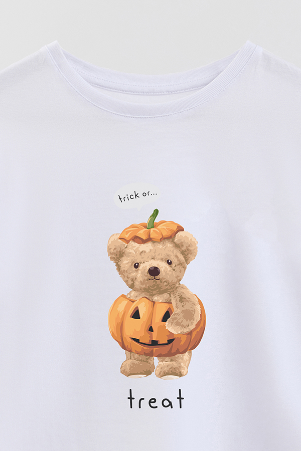 REMERA GB OVERSIZE TEDDY TRICK OR TREAT