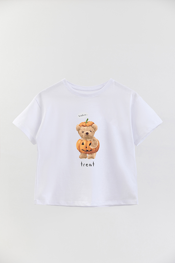 REMERA GB OVERSIZE TEDDY TRICK OR TREAT