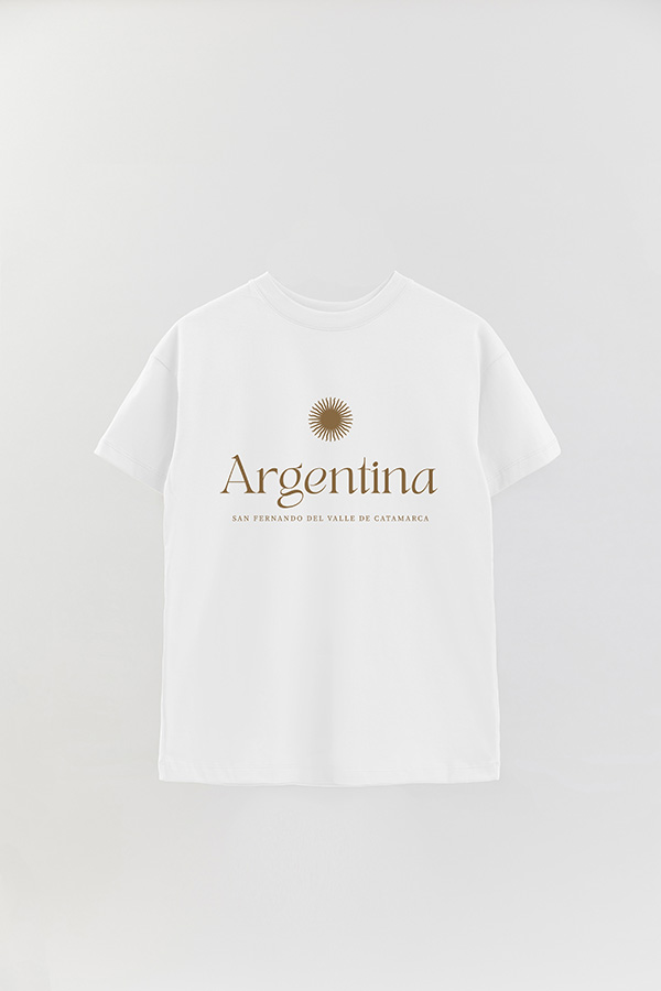 REMERA OVER ESTAMPADA ARG PV CATAMARCA