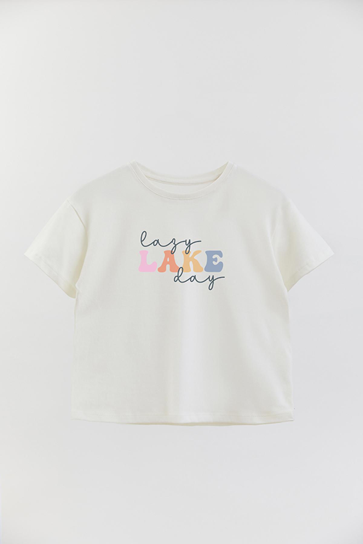 REMERA GIRL OVER RT LAZY LAKE