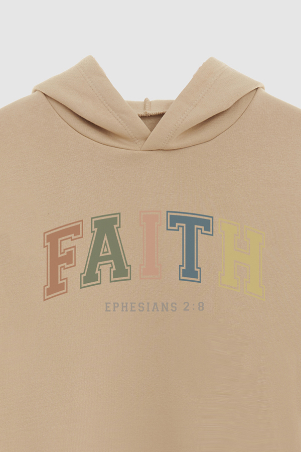 HOODIE FRISA ESTAMPADO FAITH