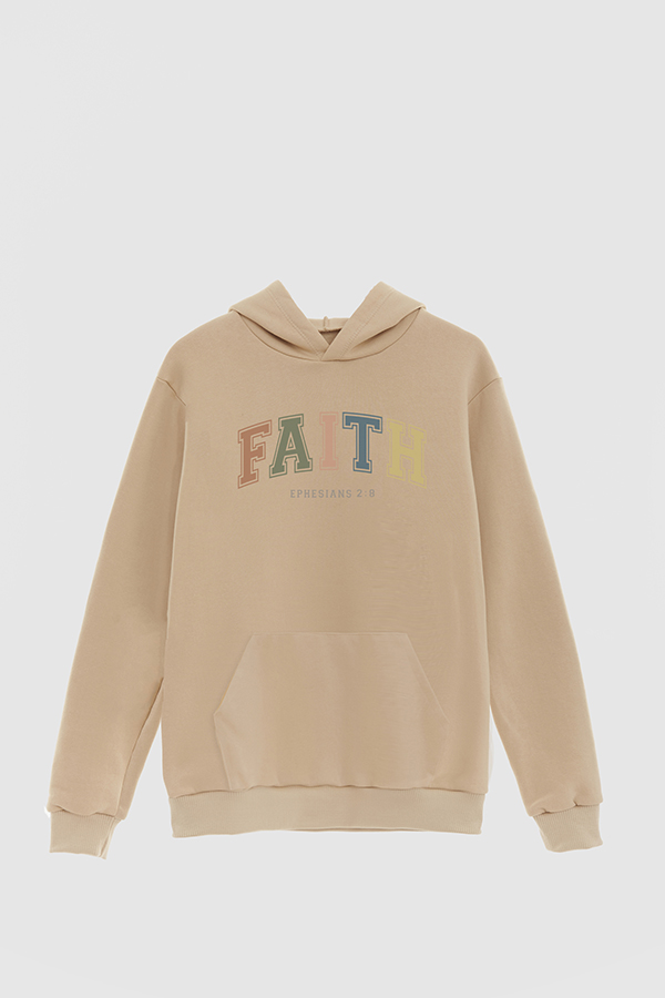 HOODIE FRISA ESTAMPADO FAITH
