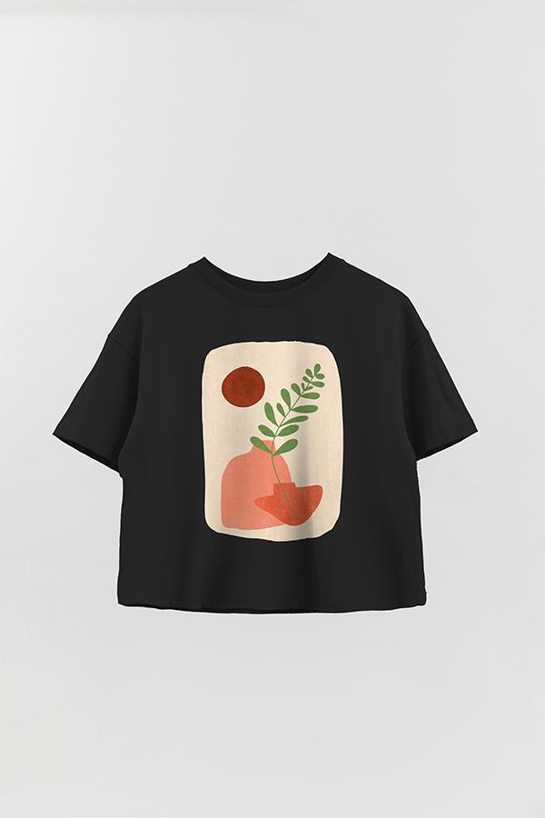 REMERA CROP ESTAMPADA ART 7