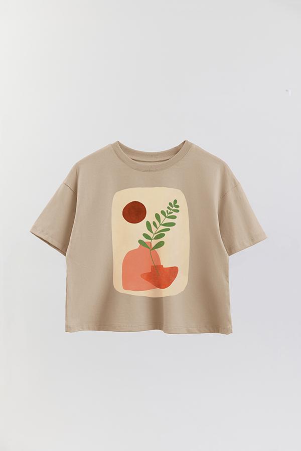 REMERA CROP ESTAMPADA ART 7