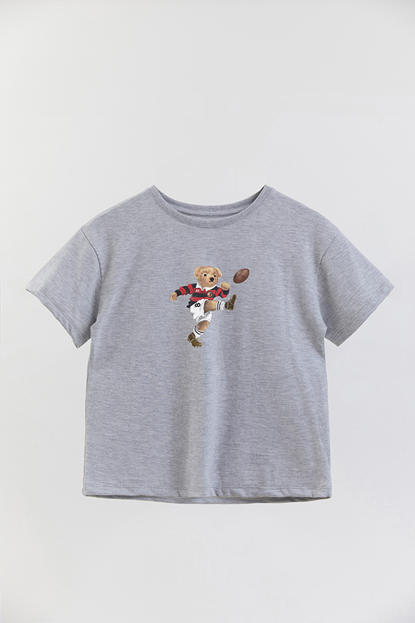 REMERA GB OVERSIZE BEAR RUGBY