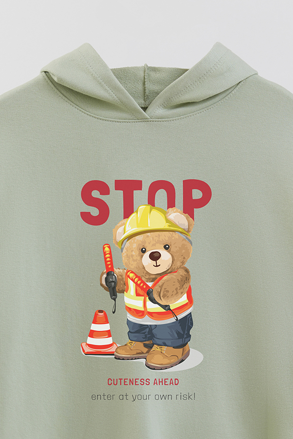 HOODIE RUSTICO BOY TEDDY STOP