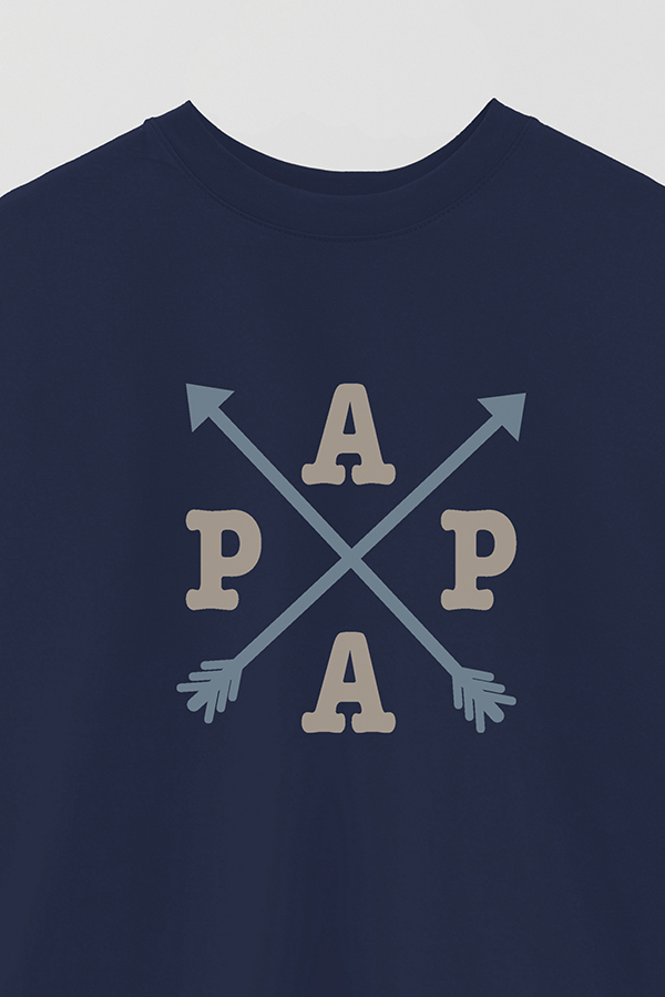 REMERA OVER ESTAMPADA DDP BRUJULA
