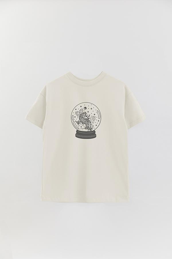 REMERA OVER ESTAMPADA TGR TIGER BALL