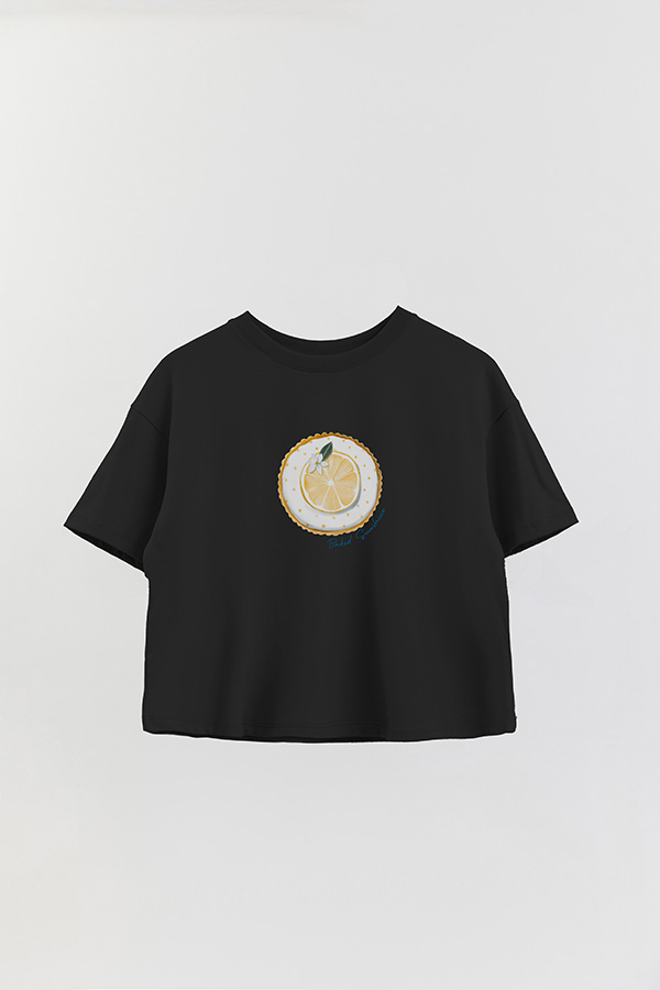 REMERA CROP ESTAMPADA COASTAL BAKED SUNSHINE