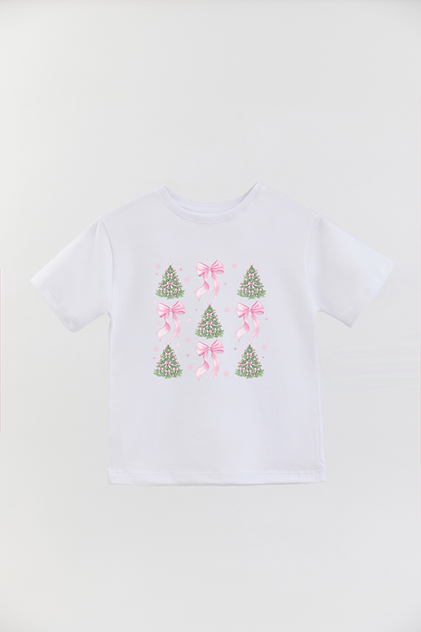 REMERA BASICA ESTAMPADA SPL COQUETTE CHRISTMAS
