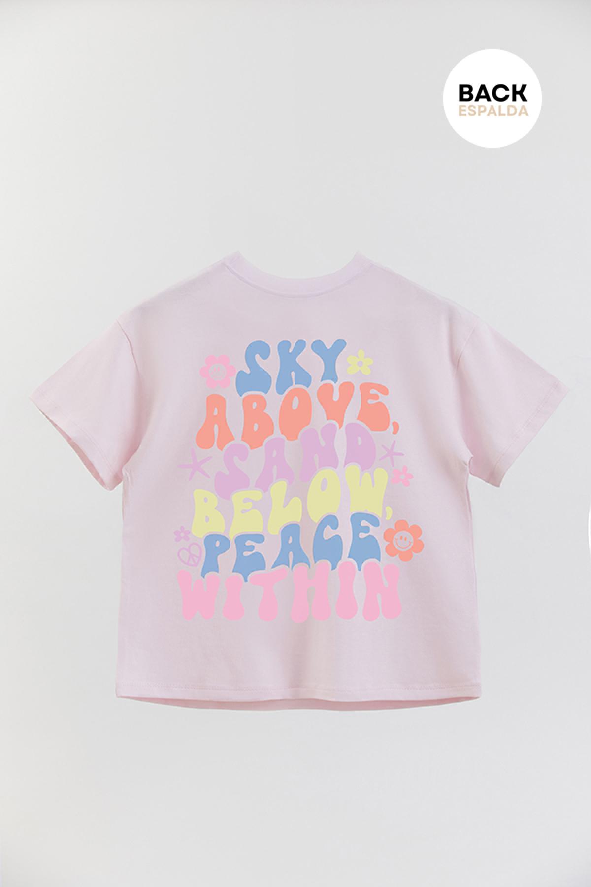 REMERA GIRL OVER RT SKY ABOVE