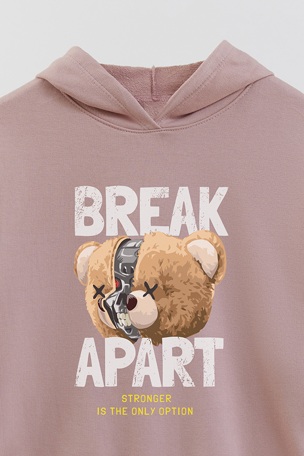 HOODIE RUSTICO KID TEDDY BREAK APART