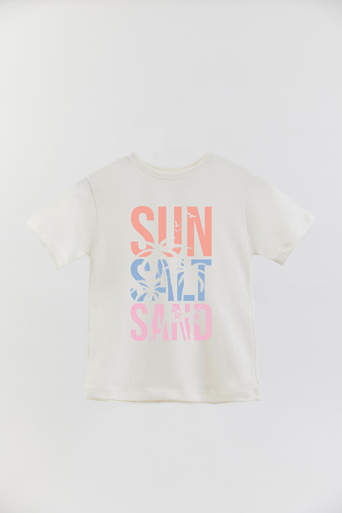 REMERA BASIC GIRL GP SUN SALT SAND