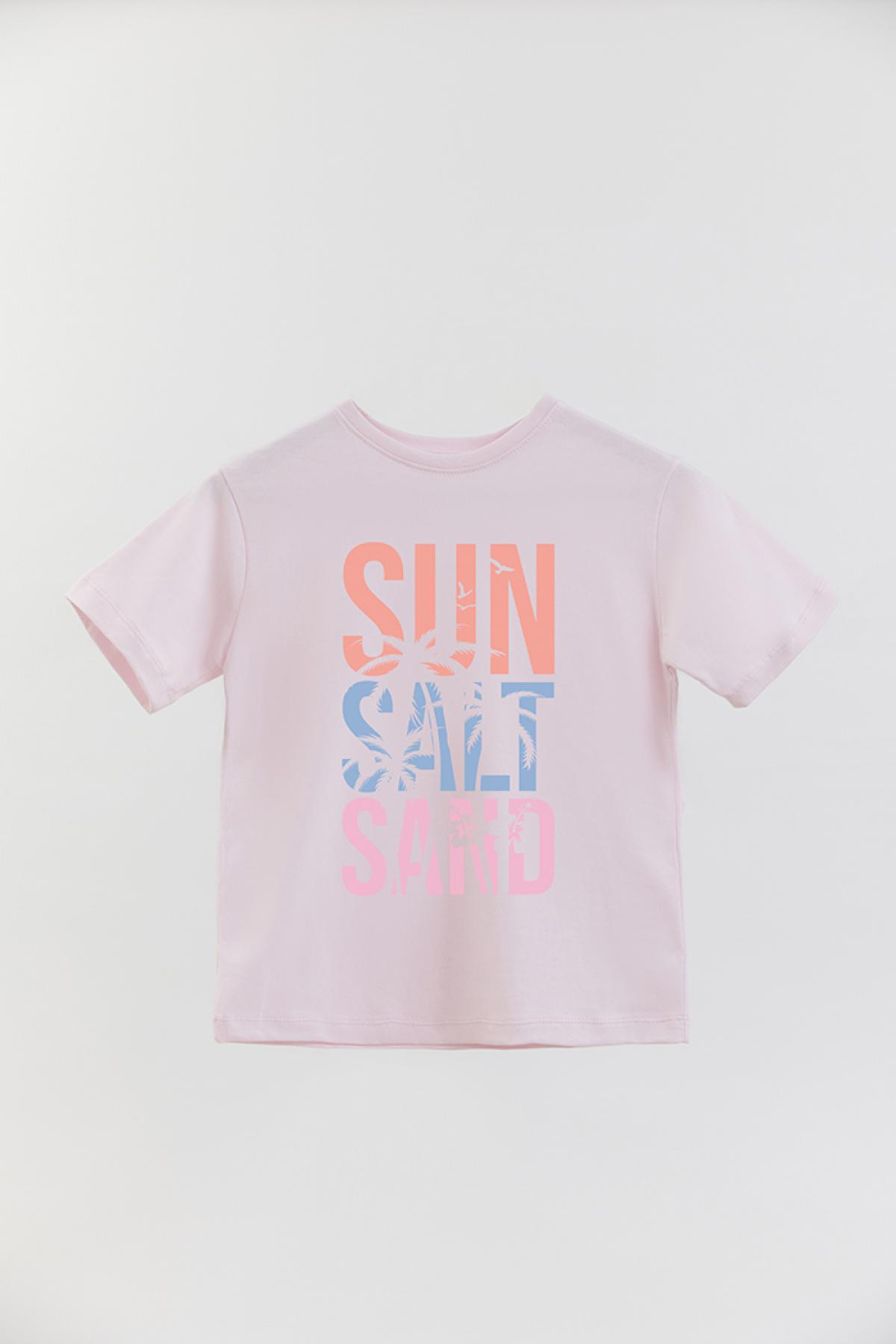 REMERA BASIC GIRL GP SUN SALT SAND