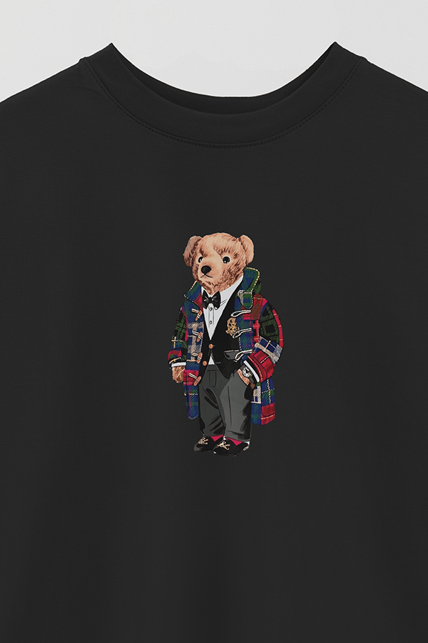 REMERA OVER ESTAMPADA UNISEX BEAR UK BEAR