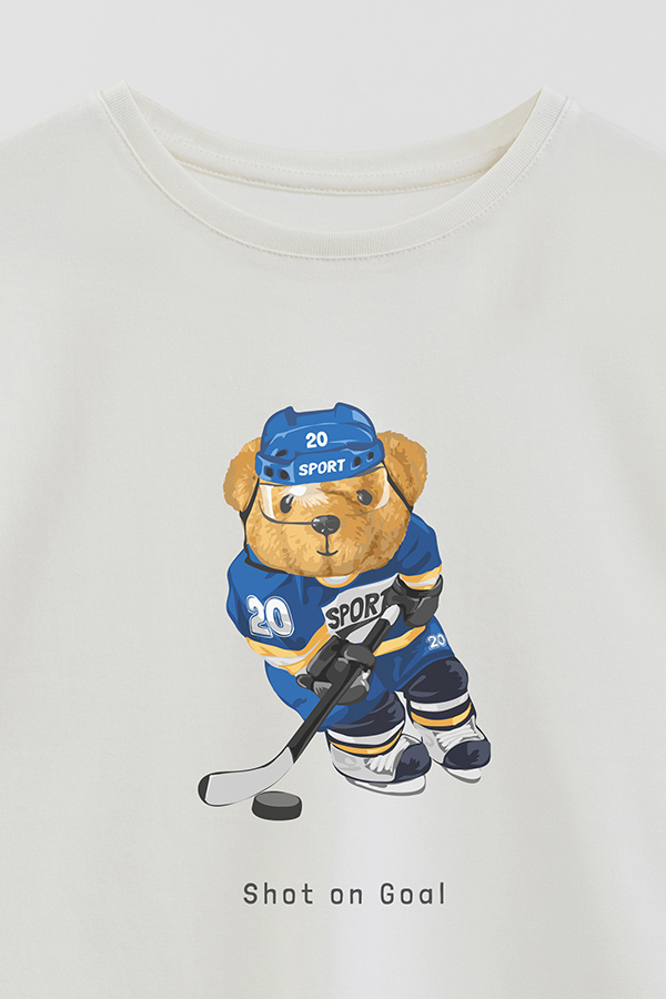 REMERA GB OVERSIZE TEDDY SHOT ON GOAL