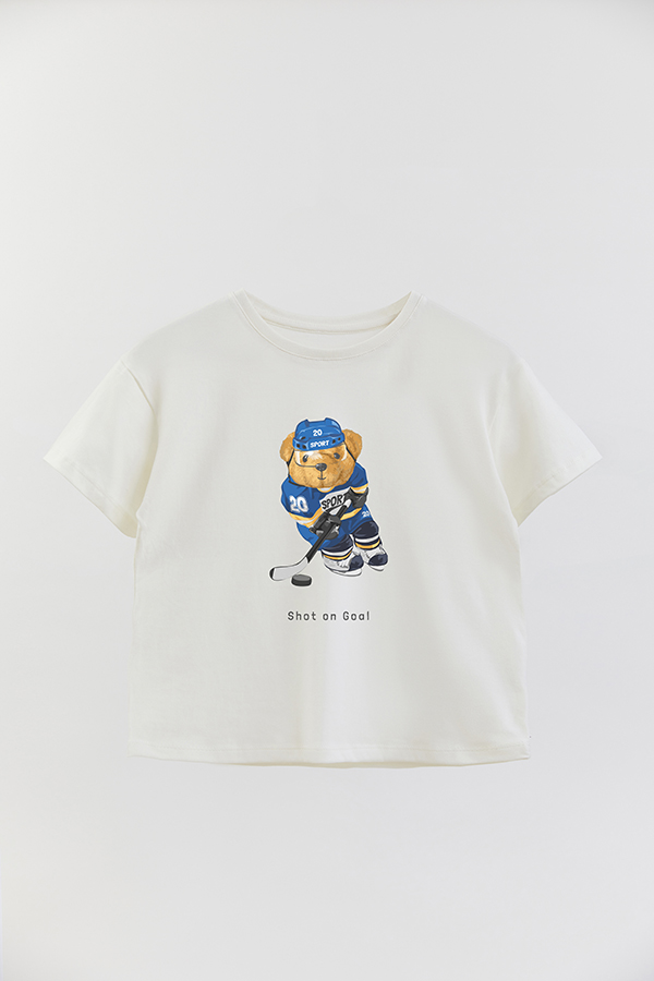 REMERA GB OVERSIZE TEDDY SHOT ON GOAL