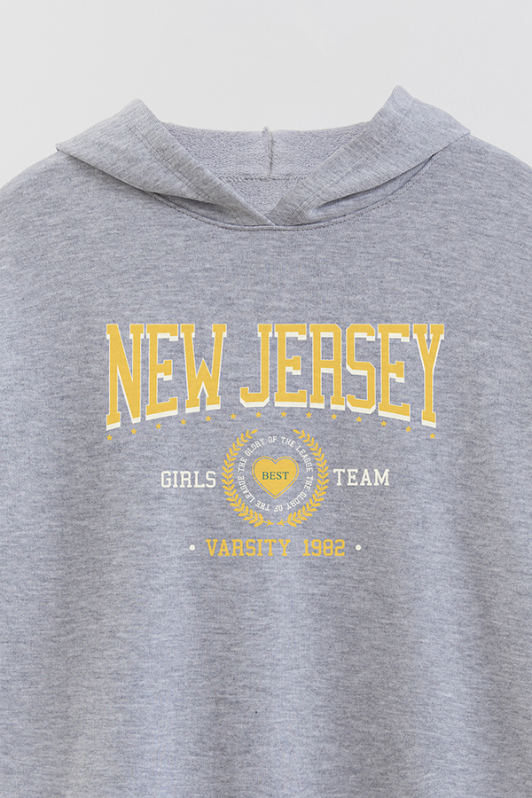 HOODIE RUSTICO GIRL URBAN NEW JERSEY