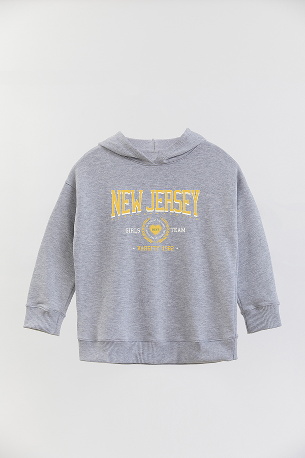 HOODIE RUSTICO GIRL URBAN NEW JERSEY