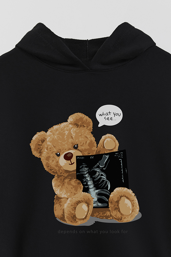 HOODIE RUSTICO KID TEDDY WHAT YOU SEE
