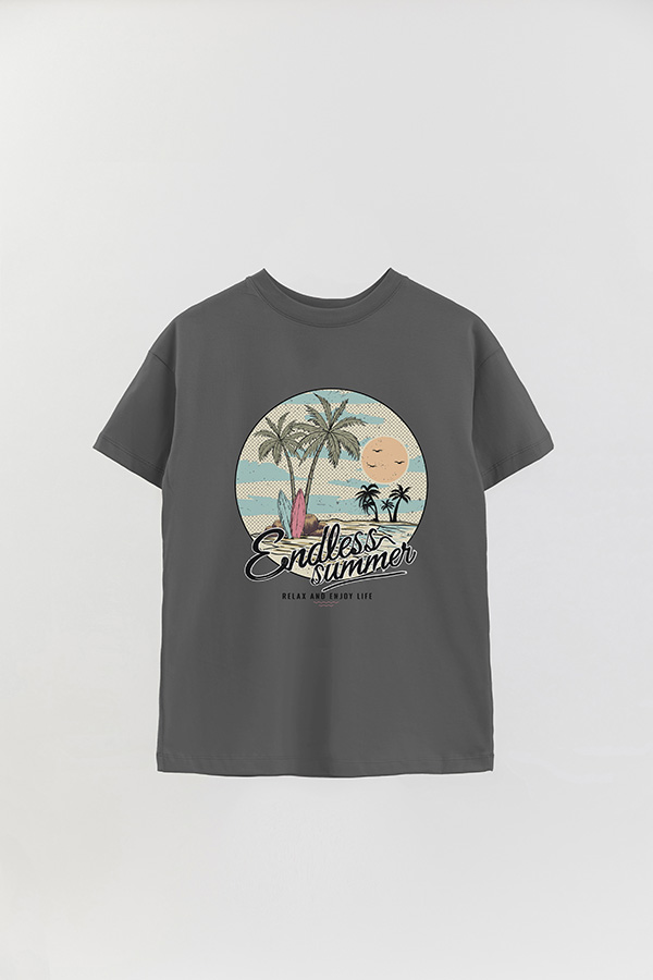 REMERA OVER ESTAMPADA ENDLESS SUMMER