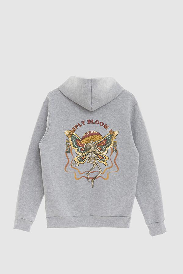 HOODIE ESTAMPADO CLSTL LIVE SIMPLY BLOOM WILDY
