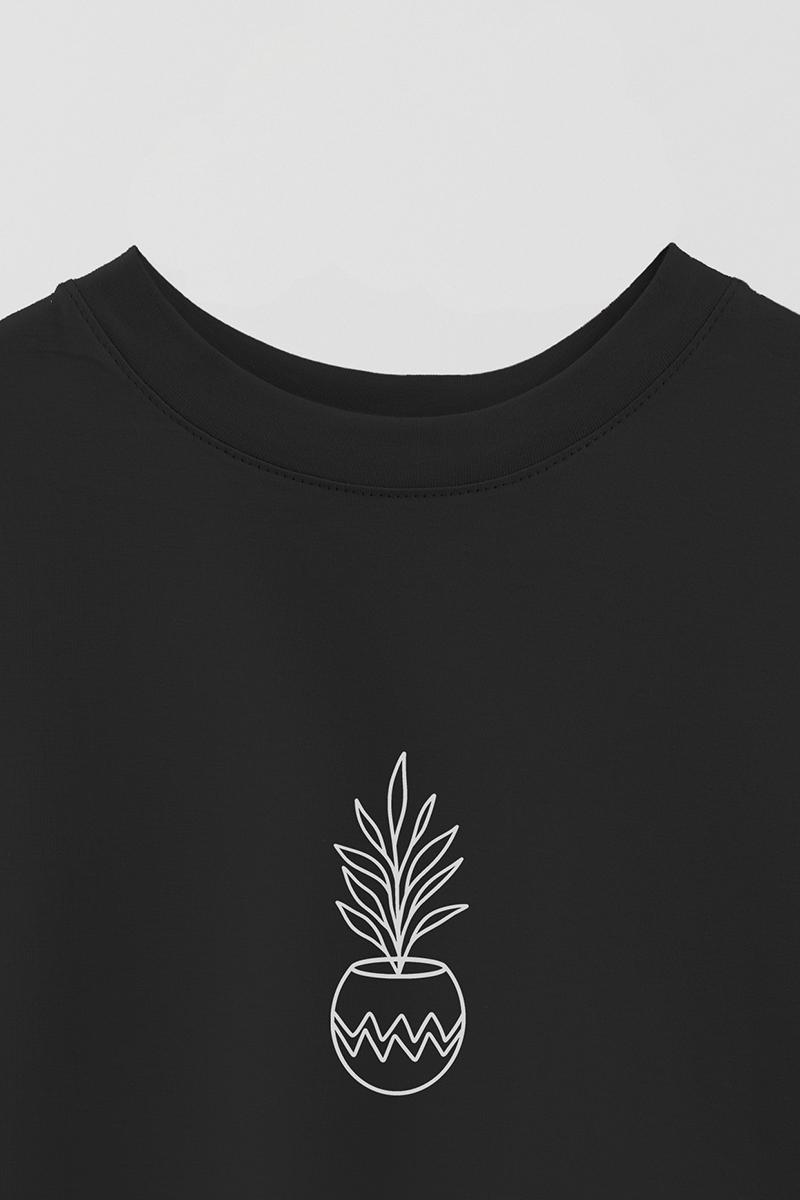 REMERA OVER ESTAMPADA UNISEX BOTANIC 6
