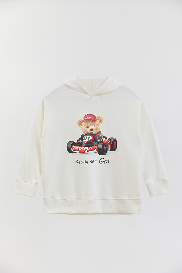 HOODIE RUSTICO BOY TEDDY READY SET GO