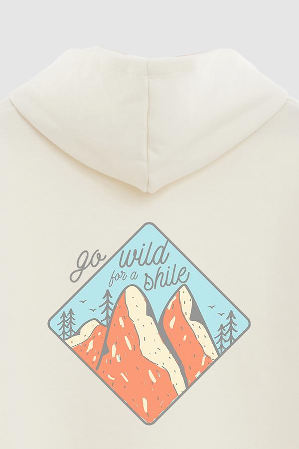 HOODIE ESTAMPADO GO WILD FOR A SHINE