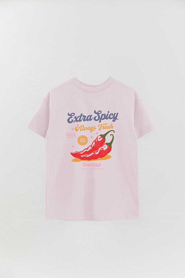 REMERA OVER ESTAMPADA EXTRA
