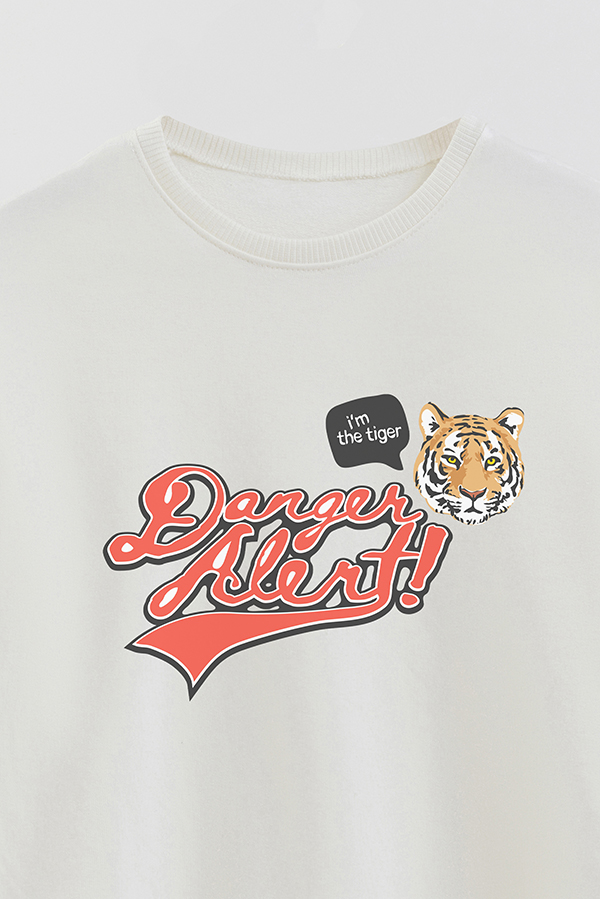 BUZO CREWNECK RUSTICO TIGER CLUB ALERT