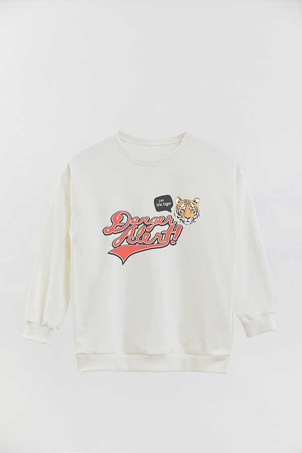 BUZO CREWNECK RUSTICO TIGER CLUB ALERT