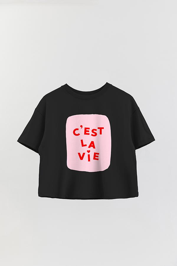 REMERA CROP ESTAMPADA ART 27