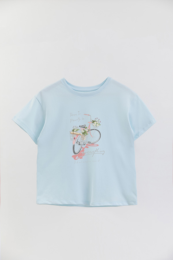 REMERA GIRL OVER BEAUTY IN EVERYTHING