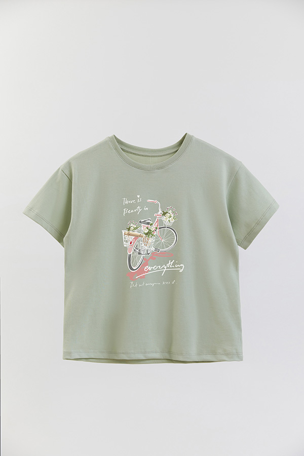 REMERA GIRL OVER BEAUTY IN EVERYTHING