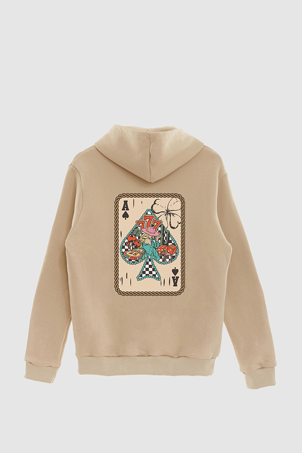 HOODIE ESTAMPADO WESTERN PINK CARD