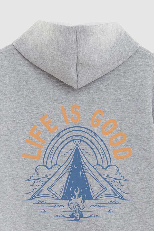 HOODIE ESTAMPADO LIFE IS GOOD