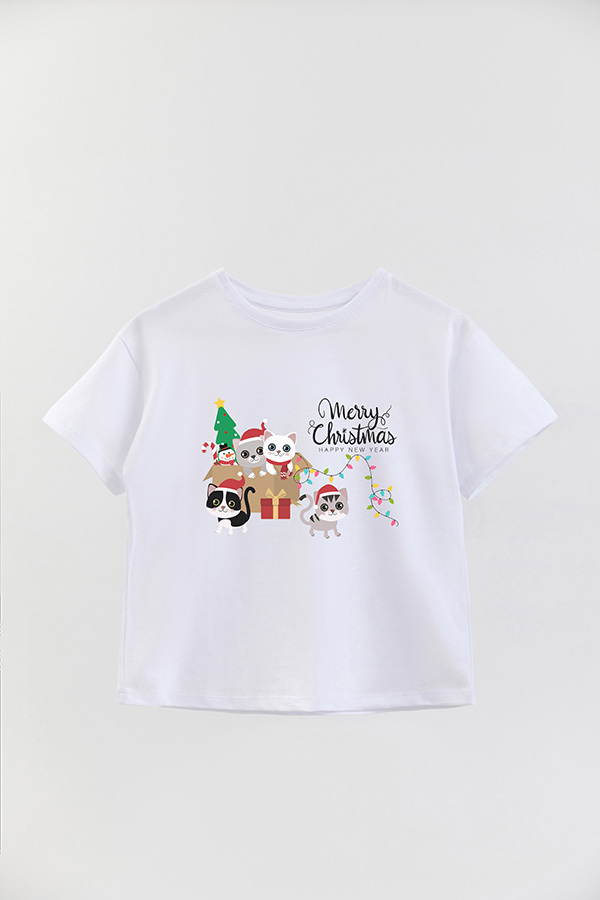 REMERA GIRL OVER JINGLE CAT 10