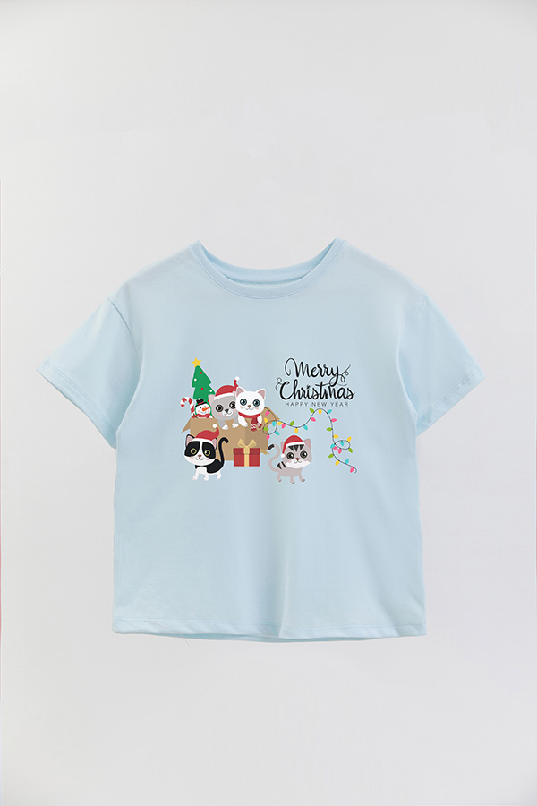 REMERA GIRL OVER JINGLE CAT 10