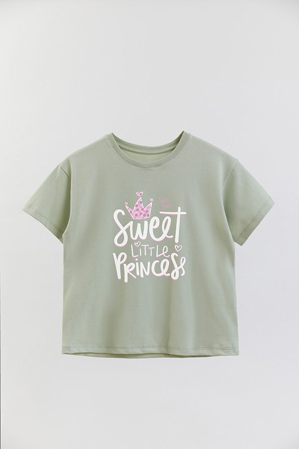 REMERA GIRL OVER SWEET LITTLE PRINCESS