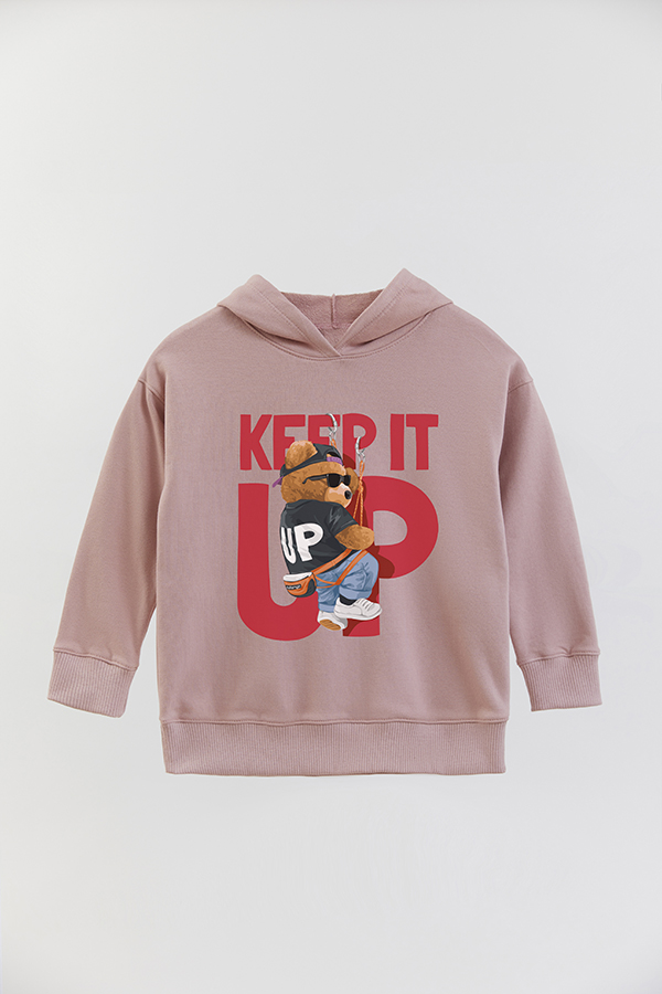 HOODIE RUSTICO KID TEDDY KEEP IT UP