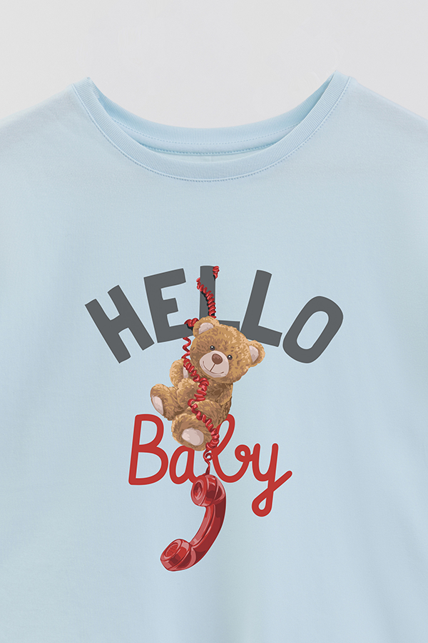 REMERA GB OVERSIZE HELLO BABY