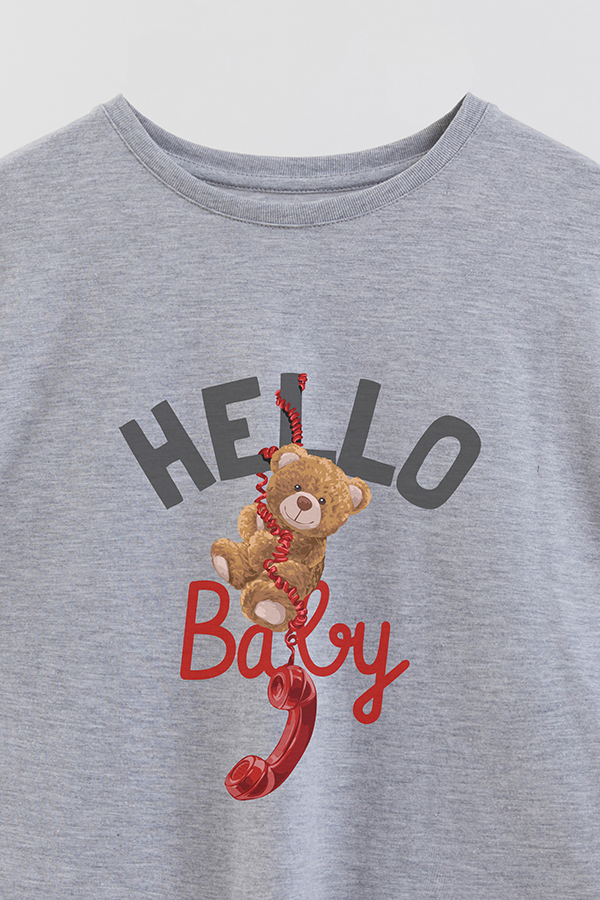 REMERA GB OVERSIZE HELLO BABY