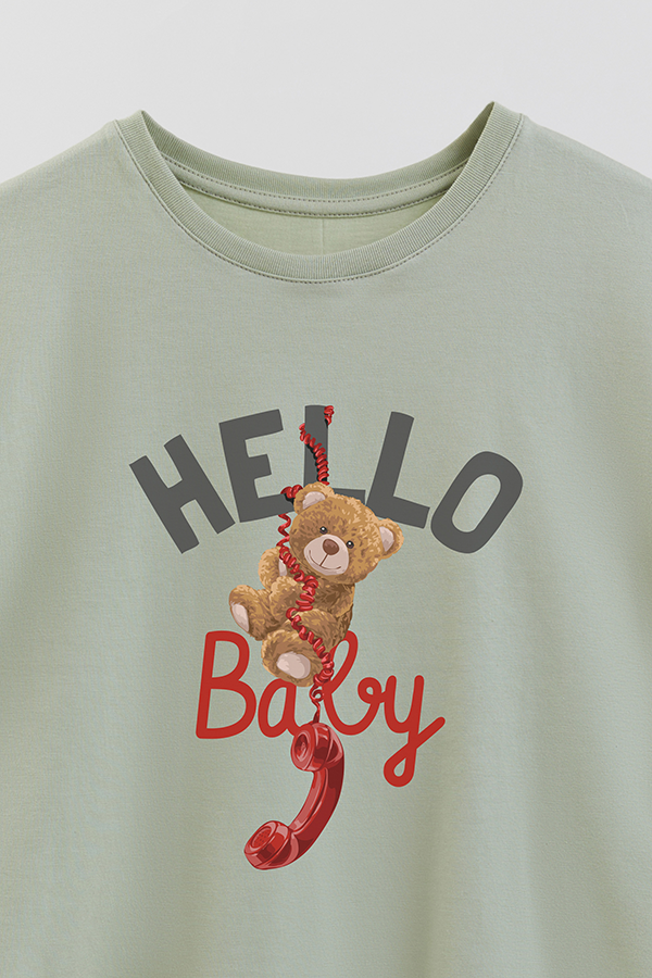 REMERA GB OVERSIZE HELLO BABY