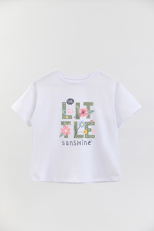 REMERA GIRL OVER LITTLE SUNSHINE