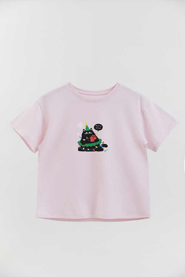 REMERA GIRL OVER JINGLE CAT 7