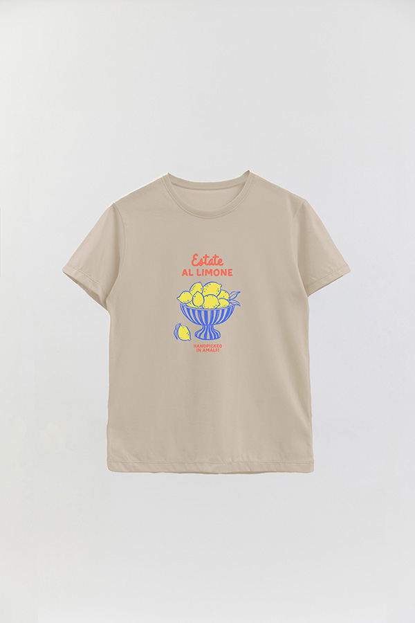 REMERA BASICA ESTAMPADA HD ESTATE AL LIMONE