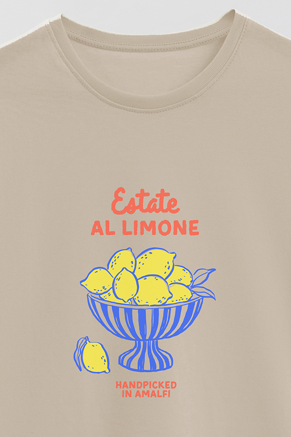REMERA BASICA ESTAMPADA HD ESTATE AL LIMONE