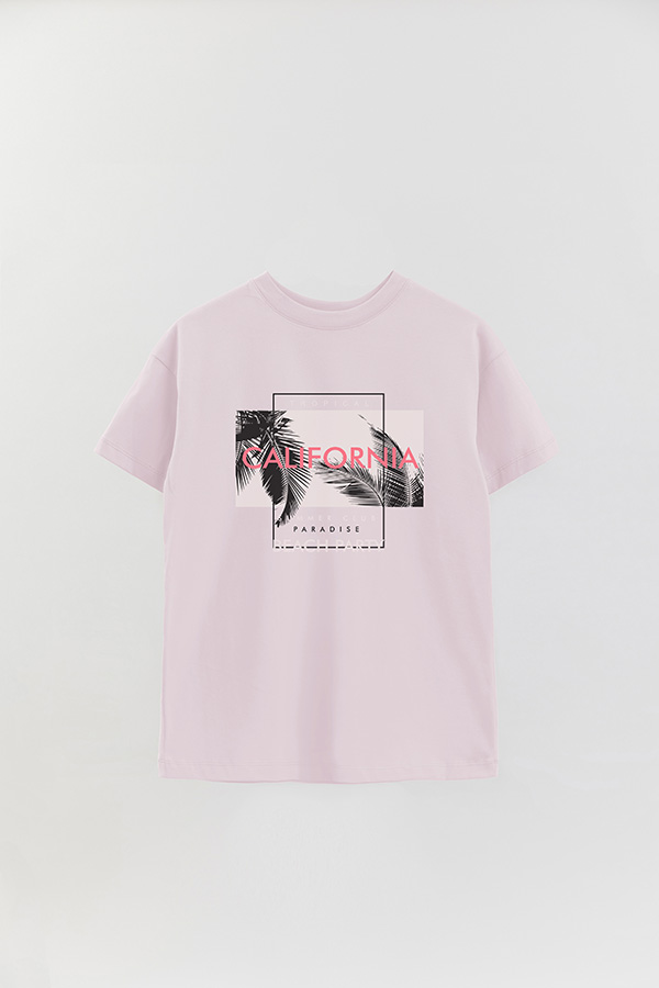 REMERA OVER ESTAMPADA  CALIFORNIA BEACH PARTY