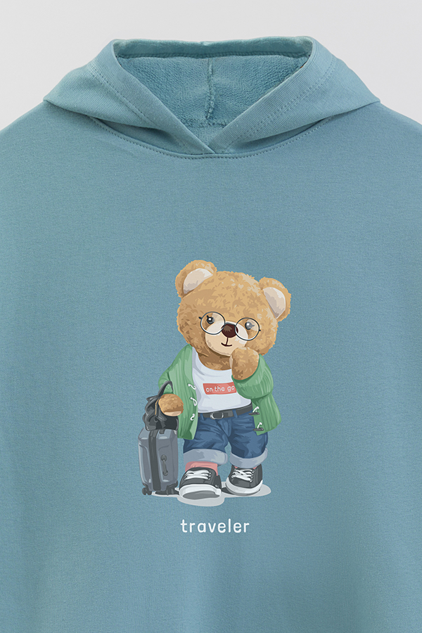 HOODIE RUSTICO KIDS TEDDY TRAVELER